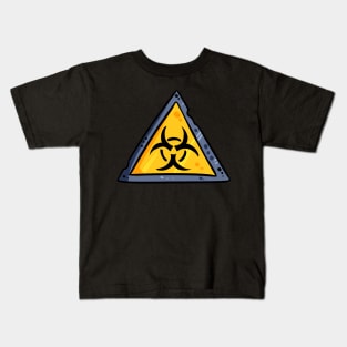 Biohazard Sign Kids T-Shirt